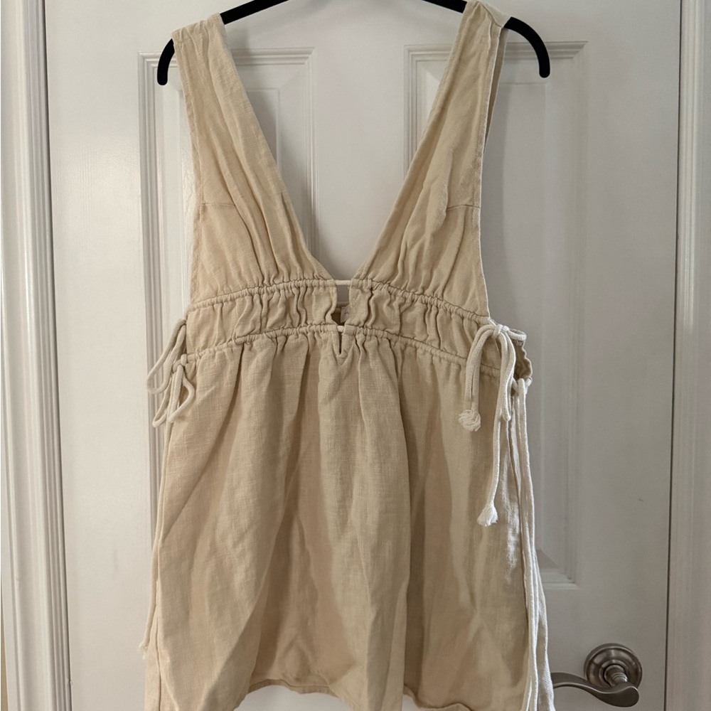 Women's Cream jumper dress